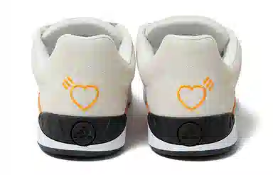 HUMAN MADE x adidas Retro Shark Low Light Grey Orange