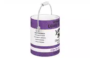 Louis Vuitton Paint Can Purple