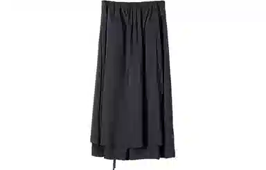 幻象者 原创解构设计暗黑阔腿武士休闲裤 秋季 男女同款 黑色