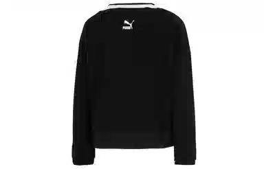 Puma Women Fashion V neck Sweatshirt