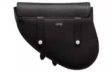 Dior x Cactus Jack Saddle Bag Mini Black