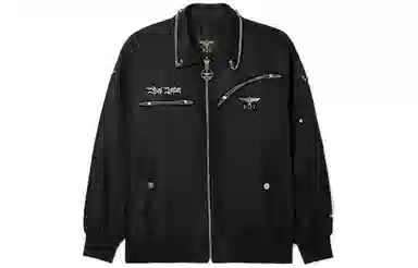 Boy London SS22 Eagle Embroidered Jacket Black