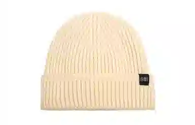 白卷 经典小黑标 腈纶 绒线帽 男女同款情侣款