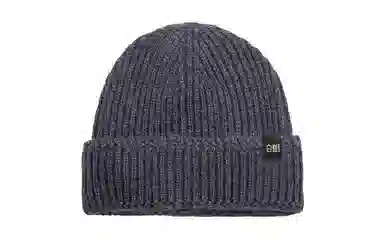 白卷 经典小黑标 腈纶 绒线帽 男女同款情侣款