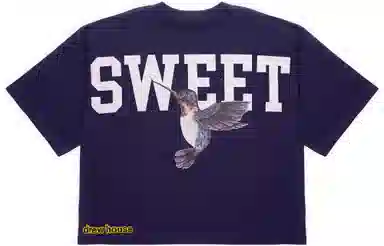 Drew House Sweet Boxy Ss Tee Navy