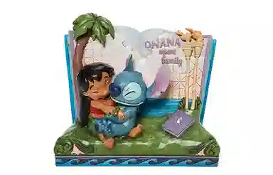 ENESCO x Disney Lilo Stitch Storybook Figure
