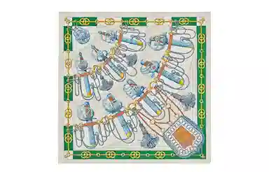 HERMES Cliquetis scarf