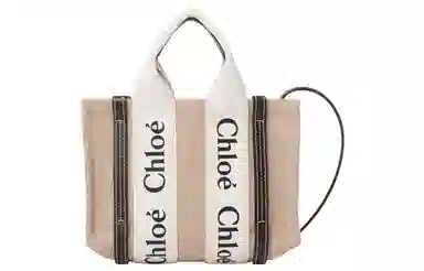 Chloe Woody Mini Logo Tote