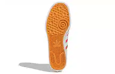 adidas Nizza Platform Mid Vegan White Orange