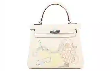 HERMES Kelly 25 in out Swift I2 Nata