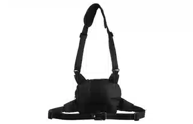 Stone Island Tactical Logo Waist Bag Black