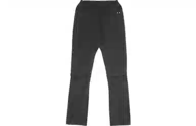 FARFROMWHAT FW22 Far Curve Zip Slim Pants-washed Black