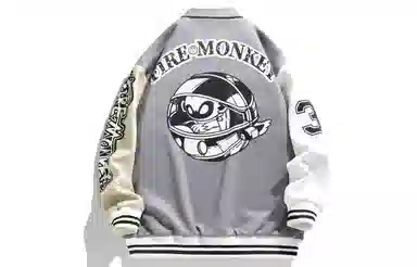 FireMonkey Cartoon Patchwork Jacket