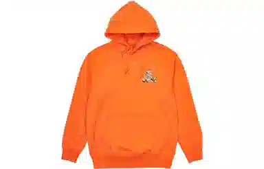 PALACE FW22 Tri-digi Hood Orange FW22 Logo