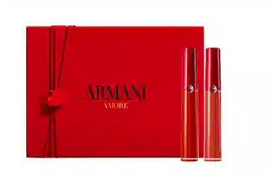 阿玛尼 爱熠双向哑光唇釉口红礼盒