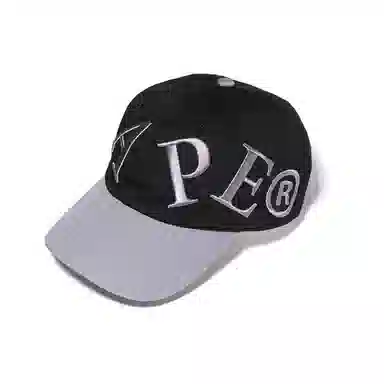 A BATHING APE Embroidered Colorblock Baseball Cap