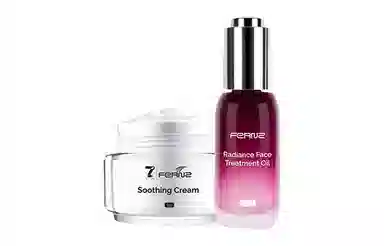 蜂兰 焕彩复颜野玫瑰果油出水霜套组 滋润保湿