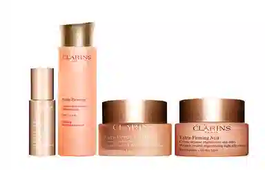 娇韵诗 全新焕颜弹力护肤套装 保湿滋润补水 弹簧水+日晚霜+全明星眼霜