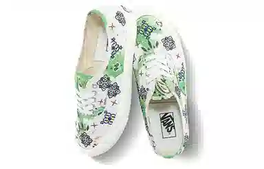 Vans Style 44 White Green