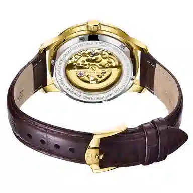 Rotary Automatic Gold Dial