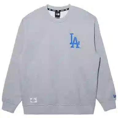 New Era MLB SS22 Crewneck Sweatshirt Light Grey
