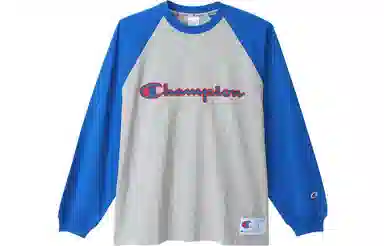 Champion FW22 Logo Crewneck Long Sleeve Tee