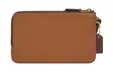 COACH Double Zip Wallet 17 Ivory