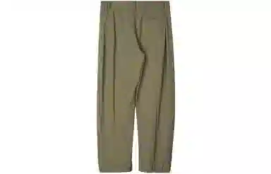 速写 简约宽松束脚休闲长裤 男女同款