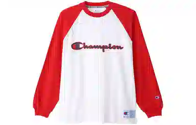 Champion FW22 Logo Crewneck Long Sleeve Tee