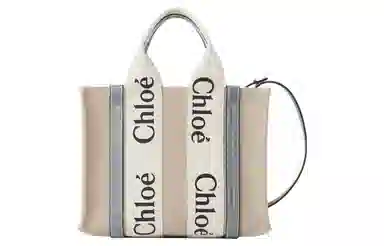Chloe Woody Logo Tote