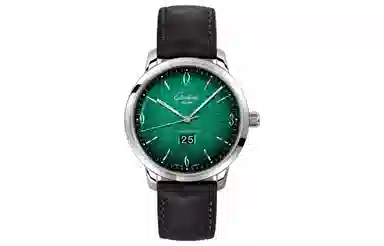 Glashutte Original Vintage 42mm Green Dial