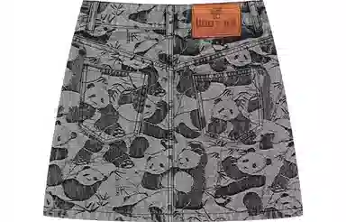 UOOYAA x Fun Panda Skirt Grey