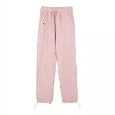 小镇姗姗 纯色加绒垂感宽松休闲裤 女款