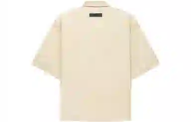 Fear of God Essentials FW22 Ss Nylon Shirt Egg Shell
