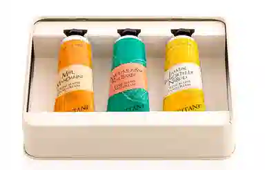 欧舒丹 铁盒护手霜套装 