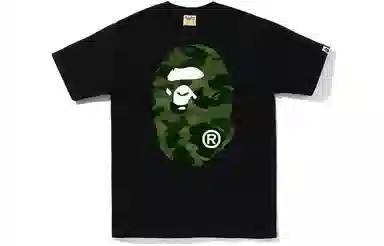 A BATHING APE BAPE FW22 Color Camo Big Ape Head Tee T