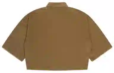 Drew House Corduroy Cropped Ss Shirt - Drew