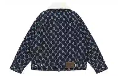 MLB Yankees Detachable Collar Jacket Navy