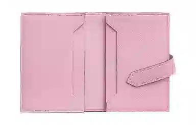 HERMES Bearn Epsom X9 Mauve Sylvestre