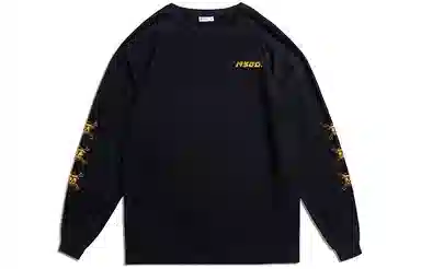 Monster Guardians x One Piece Long Sleeve T-Shirt Black