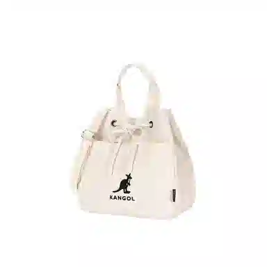 Kangol Tote Bag Black/Off-White