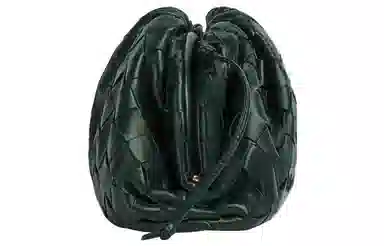Bottega Veneta Pouch Intrecciato Mini Green