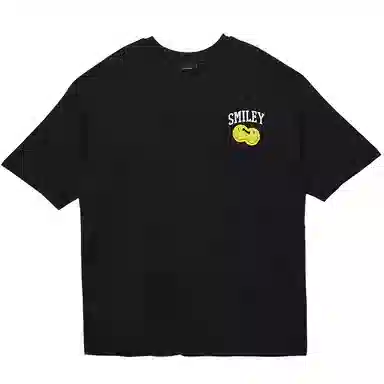New Era x Smiley Black Tee