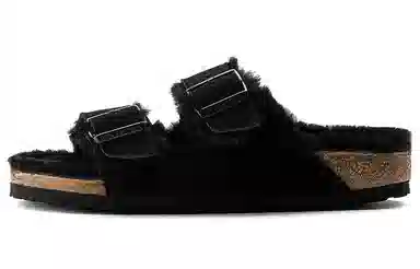 Birkenstock Arizona Shearling Black