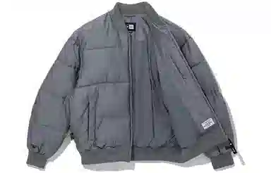 New Era x MLB Pilot Jacket Grey