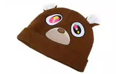 FREE RABBIT II Beanie Brown