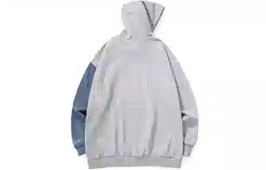 bt Colorblock Letter Print Hoodie