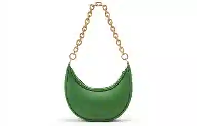 Charles & Keith Quilted Chain Shoulder Bag Beige