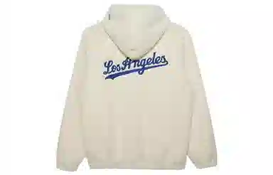 New Era FW22 Logo Hoodie Jacket White