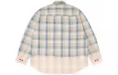 MADNESS Dip Dye Checked Shirt